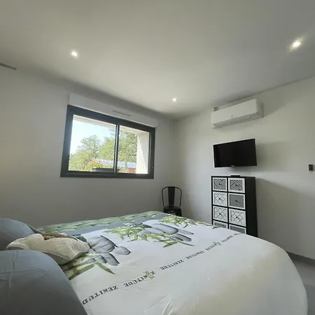 Avec Piscine Chauffee, Jardin Prive Et Climatisation - Fr-1-489-471 *