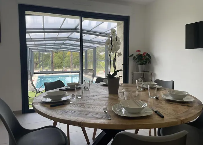 Avec Piscine Chauffee, Jardin Prive Et Climatisation - Fr-1-489-471 Dom wakacyjny *