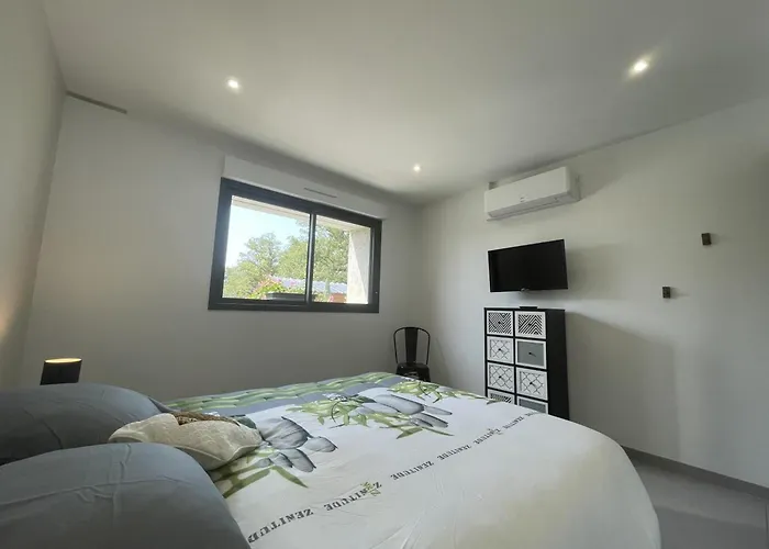 Avec Piscine Chauffee, Jardin Prive Et Climatisation - Fr-1-489-471 *